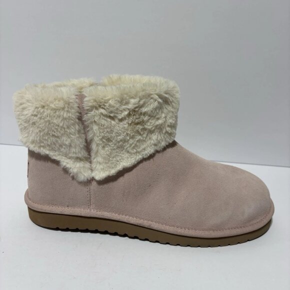 Koolaburra Women’s Aubrei Pink Winter Booties, Size 11 M - Picture 1 of 6